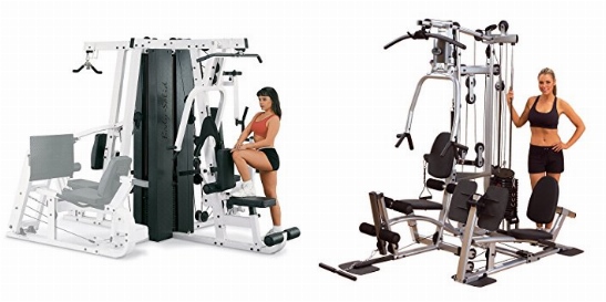 Body-Solid EXM4000S Triple Stack Home Gym vs Powerline Home Gym with Leg Press