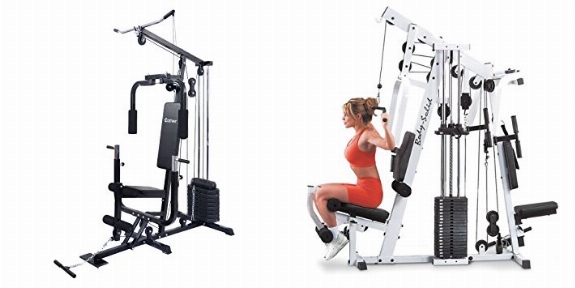 Costway Home Gym Weight Training Machine vs Body-Solid StrengthTech EXM2500S Home Gym