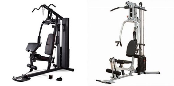 Marcy MKM-81010 Stack Home Gym vs Body-Solid Powerline Home Gym