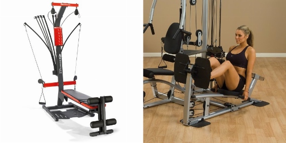 Bowflex PR1000 Home Gym vs Powerline Home Gym with Leg Press