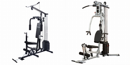 Costway Home Gym Weight Training Machine vs Body-Solid Powerline Home Gym