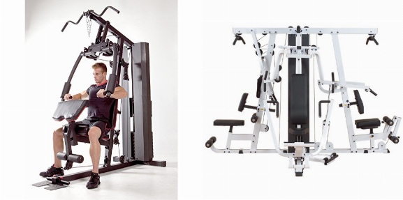Marcy MKM-81010 Stack Home Gym vs Body-Solid EXM4000S Triple Stack Home Gym