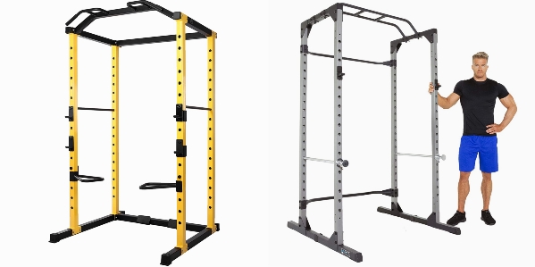 Side by side comparison of HulkFit and ProGear 1600 power cages.